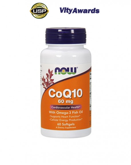 CoQ10 60 mg w/ Omega 3