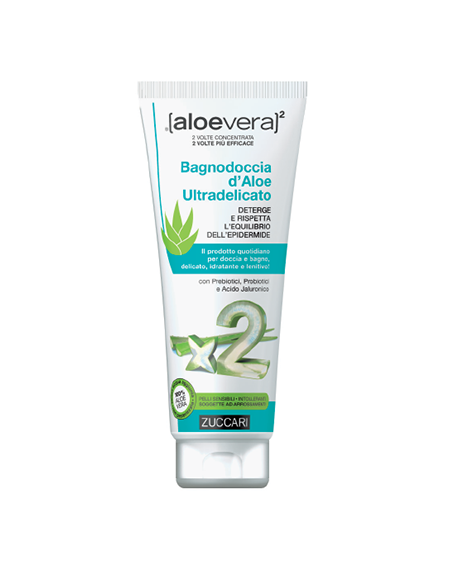 Gel de Banho e Duche Ultra-Delicado de Aloé Vera 250 ml