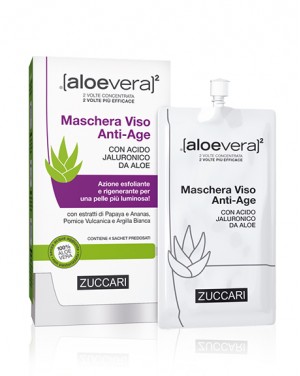 Máscara Esfoliante Anti-Envelhecimento 4 Stick-packs de 20 ml