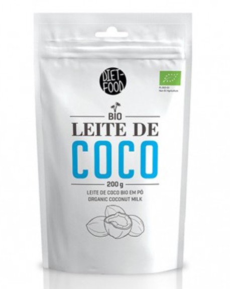 Leite de coco bio em pó