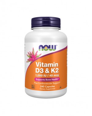 Vitamin D3 & K2 1000 UI|45 mcg