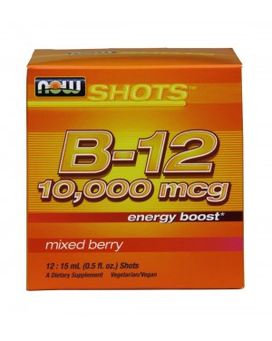 Vitamin B-12 energy shots 10,000 mcg