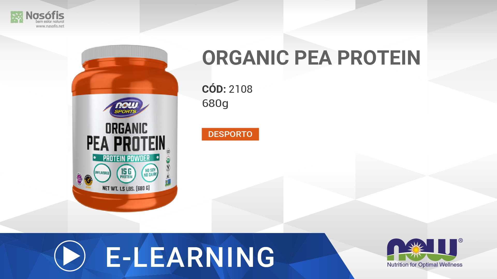 2108 - Pea Protein, Organic Powder_MC-10
